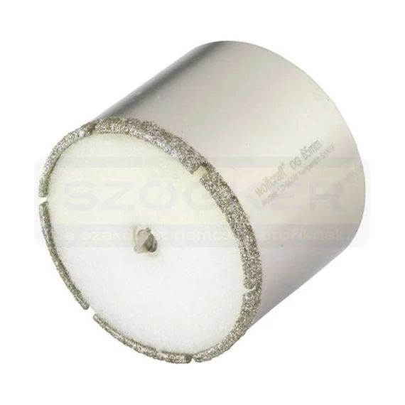 WOLFCRAFT 5933000 KORONAFÚRÓ GYÉMÁNTSZEMCSÉS CERAMIC D83mm BEFOGÁS:10mm