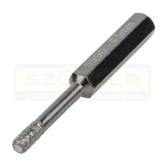 WOLFCRAFT 5990000 KORONAFÚRÓ GYÉMÁNTSZEMCSÉS D5mm BIT BEFOGÁS HOSSZ:35mm