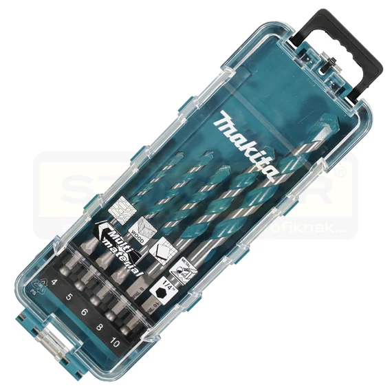 MAKITA E-16732 KÖZETFÚRÓ UNIVERZÁLIS KÉSZLET D4-D10/5részes
