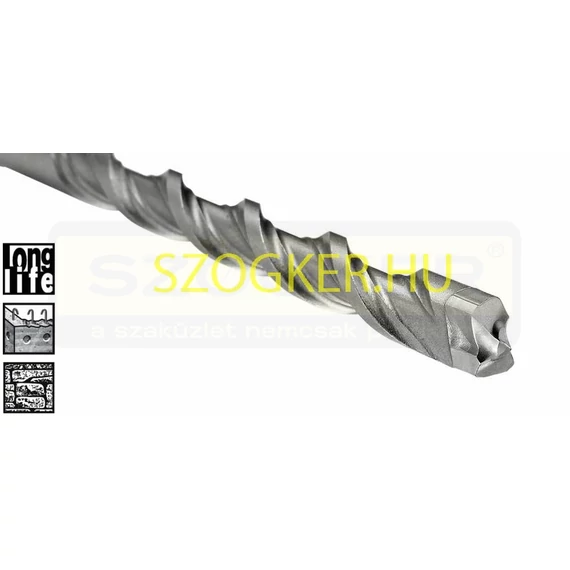 BOSCH 2608585035 UTOLSÓ DARAB SDS PLUS BETONF. D06,5*265/200 X5L NÉGY EXTRA ÉLŰ VASTŰRŐ