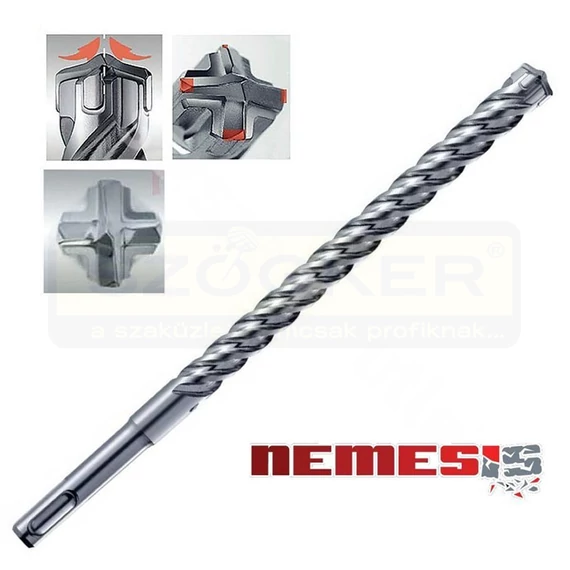 MAKITA B-58154 ZENTROPLUS SDS PLUS BETONFÚRÓ D08*460 NEMESIS NÉGYÉLŰ VASTŰRŐ