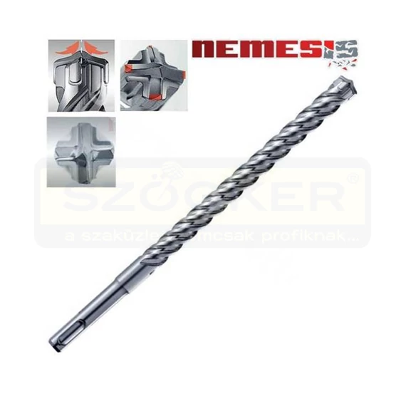 MAKITA B-58198 SDS PLUS BETONFÚRÓ D10*115/050 NEMESIS ZENTRO NÉGYÉLŰ,VASTŰRŐ