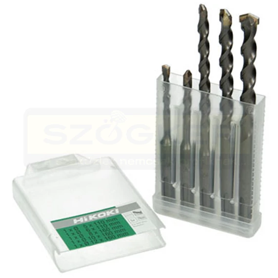 SDS PLUS BETONFÚRÓ KÉSZLET D5-12 / 5 DB-OS KÉTÉLŰ HIKOKI 4100840