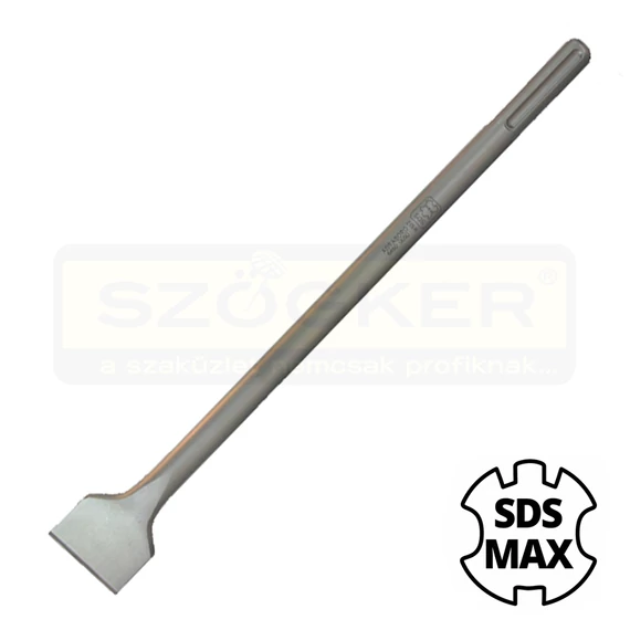 SDS MAX LAPÁT VÉSŐ 400*50 HAJLÍTOTT IMPORT