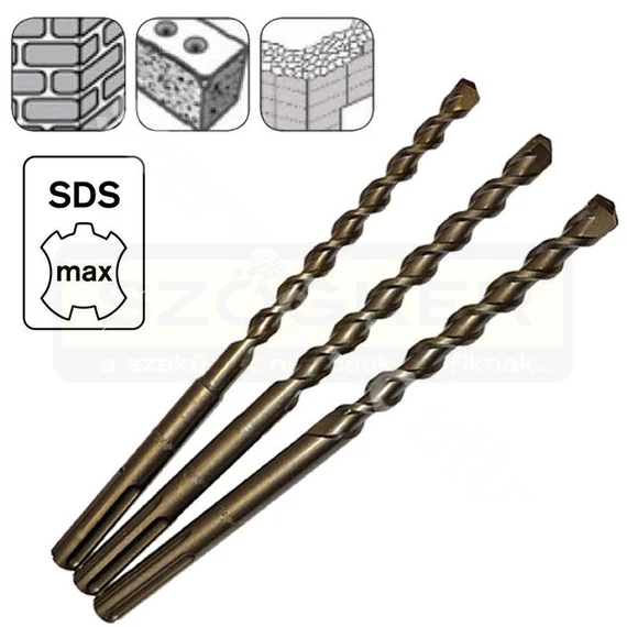 MAKITA D-40587 SDS MAX FÚRÓ KÉSZLET 03DB-OS 16,18,20*340mm