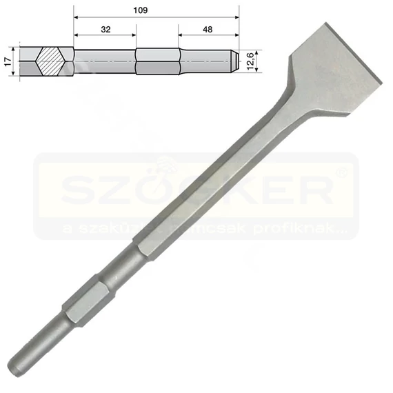 HATLAPÚ SW:17mm LAPOS VÉSŐ 50*280mm HIKOKI 751504