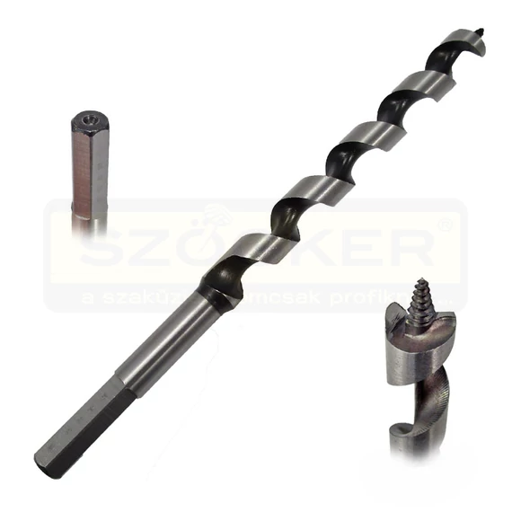 GERENDAFÚRÓ D16*230/155mm BEVEZETŐ CSÚCCSAL IMPORT