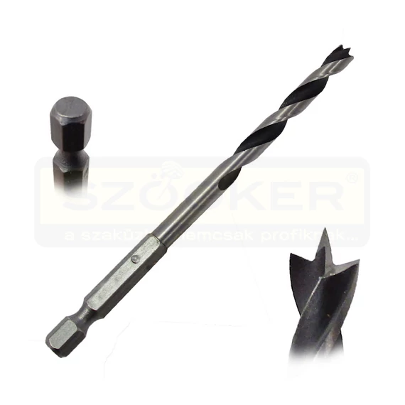 WOLFCRAFT 7264000 FAFÚRÓ BIT D06 1/4col DIN E6,3