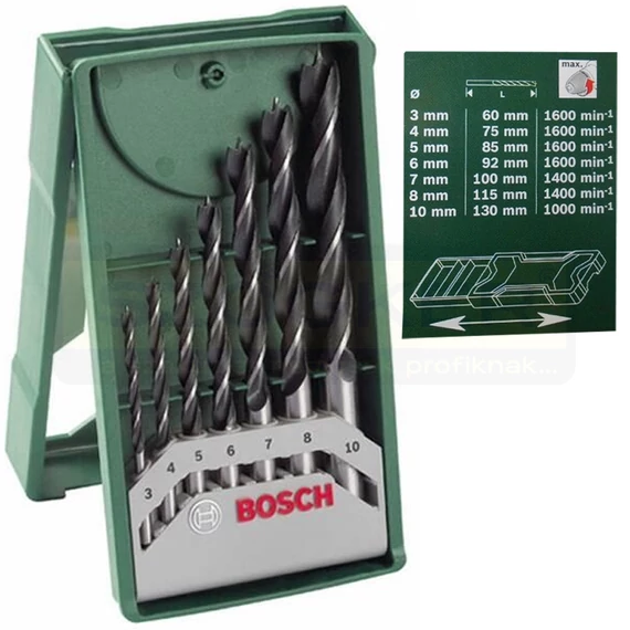 BOSCH 2607019580 FAFÚRÓ KÉSZLET 03-10/07DB-OS