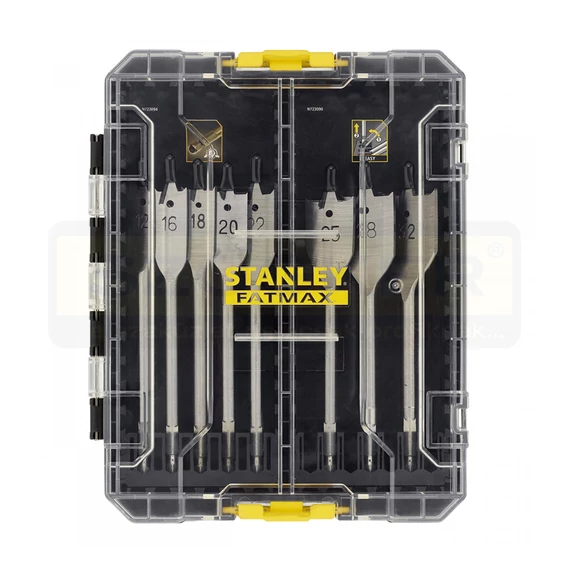 STANLEY STA88556-XJ FAFÚRÓSZÁR KÉSZLET FATMAX 8 RÉSZES LAPOS
