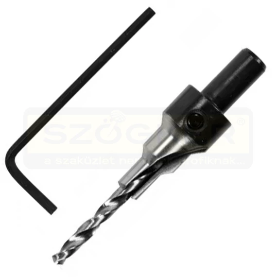 YATO 33021 KONFIRMÁTOR CSAVAR ELŐFÚRÓ D4/6mm