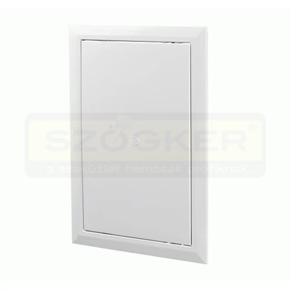 SZERELŐNYÍLÁS SZERVÍZAJTÓ 200*250mm FEHÉR MŰANYAG+KERET VENTS D200x250