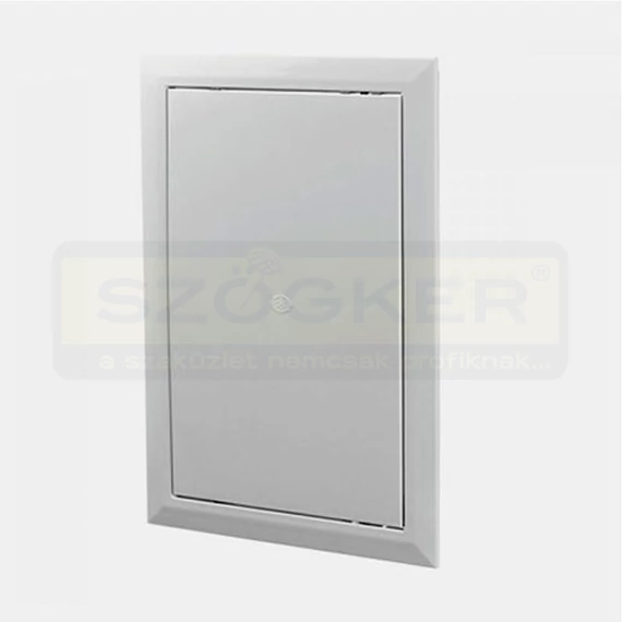 SZERELŐNYÍLÁS SZERVÍZAJTÓ 250*400mm FEHÉR MŰANYAG+KERET VENTS D250x400