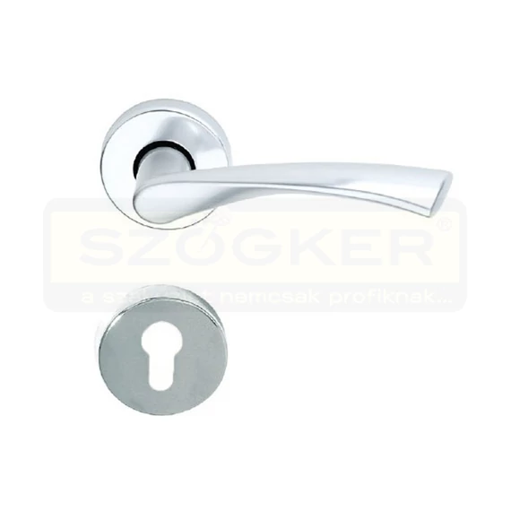 GALAXY KILINCSGARNITÚRA ROZETTÁS CILINDERES INOX MAESTRO 00852-WCX