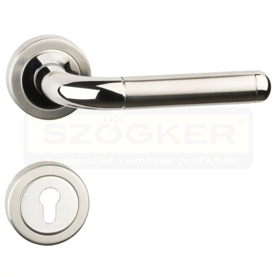 GIULIA KILINCSGARNITÚRA ROZETTÁS CILINDERES INOX MAESTRO 110ER231Z63