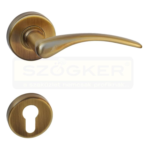 GOLF KILINCSGARNITÚRA ROZETTÁS CILINDERES SÚR.BRONZ MAESTRO 103EWEW2211