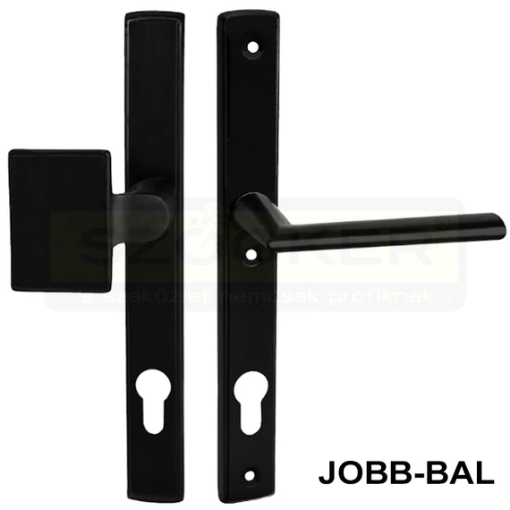 MANTOVA KILINCSGARNITÚRA GOMB. 85mm CILINDERES MATT FEKETE MAESTRO PZW1063395225MZ