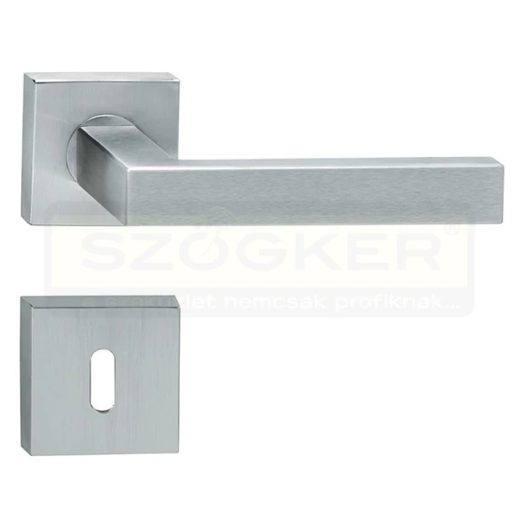 METRO KILINCSGARNITÚRA NÉGYZ.ROZETTÁS KULCSOS INOX MAESTRO 03241