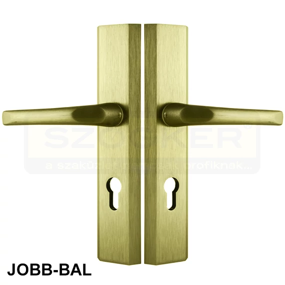 BEJÁRATI PAJZS GARNITÚRA F2 72mm CIL. SZÉLES K+K 3CSAVAR PORTA OPAL ONTARIO UTOLSÓ DB