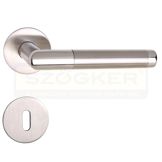 PANAMA KILINCSGARNITÚRA ROZETTÁS KULCSOS INOX MAESTRO 114ER231BB63