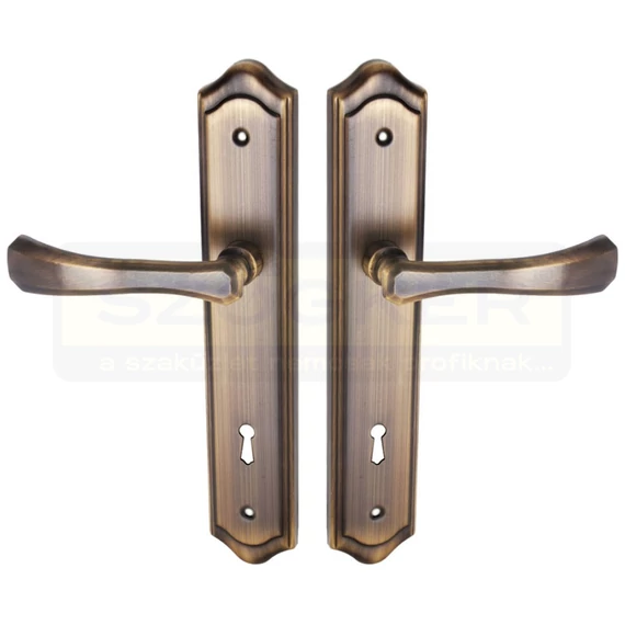RIVIERA KILINCSGARNITÚRA 90mm KULCSOS SÚROLT BRONZ MAESTRO 113RIRI06124