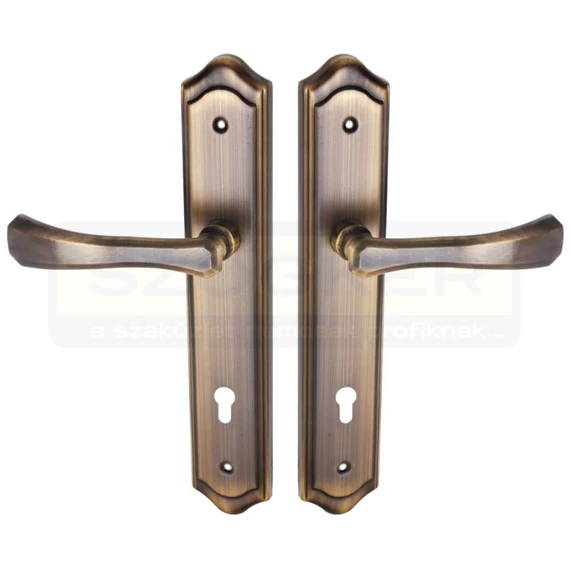 RIVIERA KILINCSGARNITÚRA 90mm CILINDERES SÚROLT BRONZ MAESTRO 113RIRI06224