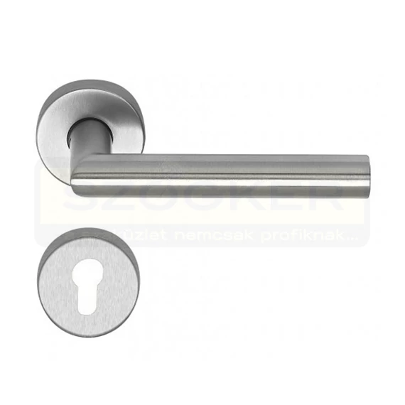 THEMA-PRO KILINCSGARNITÚRA KEREKROZETTÁS CILINDERES INOX MAESTRO 102236Z60