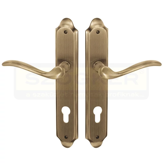 TOLOSA KILINCSGARNITÚRA 90mm CILINDERES SÚROLT BRONZ MAESTRO 113161606224