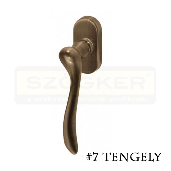TOLOSA ABLAK FÉLKILINCS BAL SÚROLT BRONZ MAESTRO 213020016001