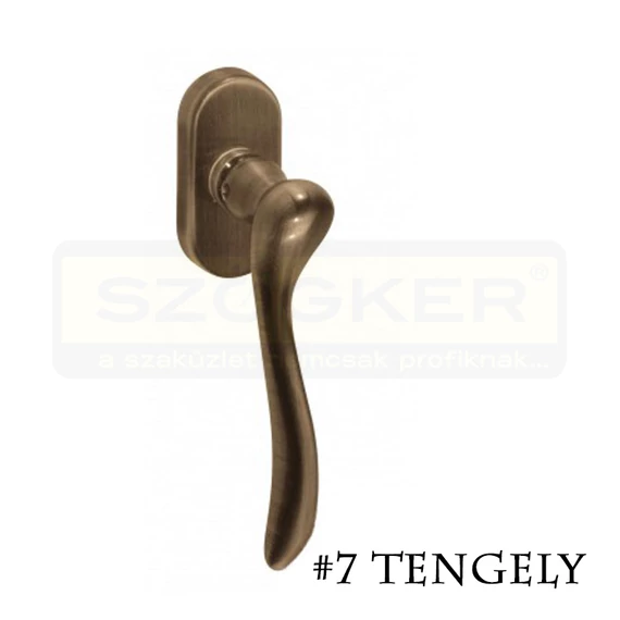 TOLOSA ABLAK FÉLKILINCS JOBB SÚROLT BRONZ MAESTRO 213021600001