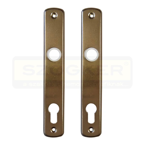 AJTÓZÁRCÍM GARNITÚRA F4 90mm CILINDERES MAGYAR ANTIK-BRONZ