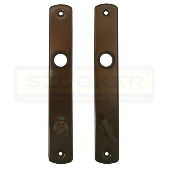 AJTÓZÁRCÍM GARNITÚRA F5 90mm WC MAGYAR ANTIK-BRONZ
