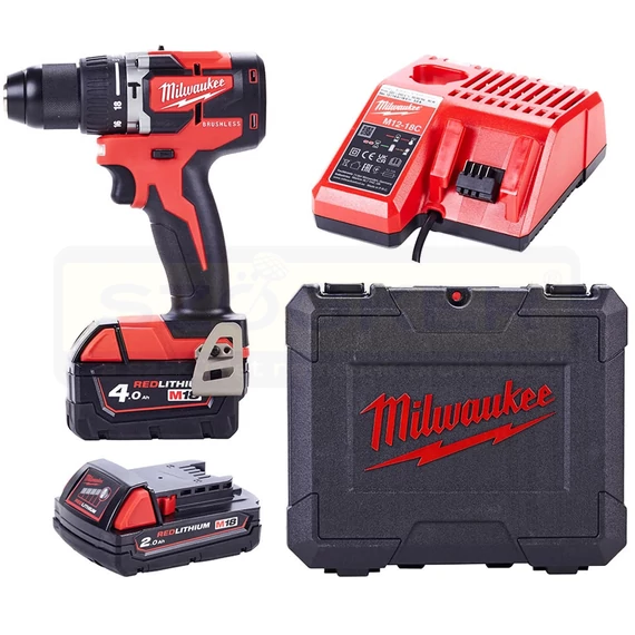 AKKUS FÚRÓ-CSAVAROZÓ 18V M18CBLPD-422C 1-1DB 2/4Ah AKKU MILWAUKEE 4933472116