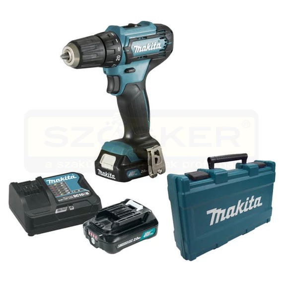 MAKITA DF333DSAE AKKUS FÚRÓ-CSAVAROZÓ 12V 2DB 2Ah AKKUVAL