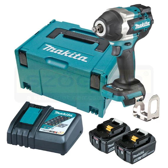 MAKITA DTW700RTJ AKKUS ÜTVECSAVAROZÓ 18V 2DB 5Ah AKKUVAL 700Nm