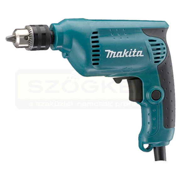 MAKITA 6412 FÚRÓGÉP 450W FORD.SZABÁLYZÓS 1,5-10 FOGASKOSZORÚS 0-3000/p