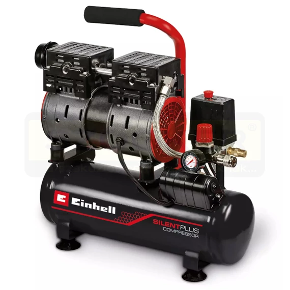 KOMPRESSZOR 550W OLAJMENTES TE-AC 110/6L SILENT PLUS 8BAR EINHELL 4020600