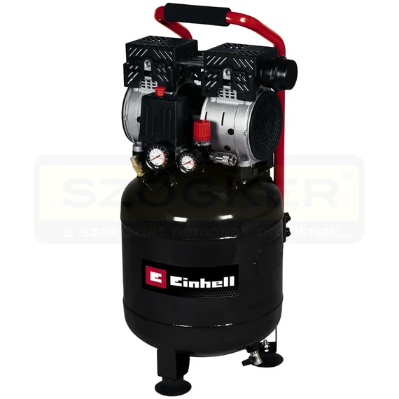 KOMPRESSZOR 750W OLAJMENTES TE-AC 135/24L SILENT PLUS 8BAR EINHELL 4020610