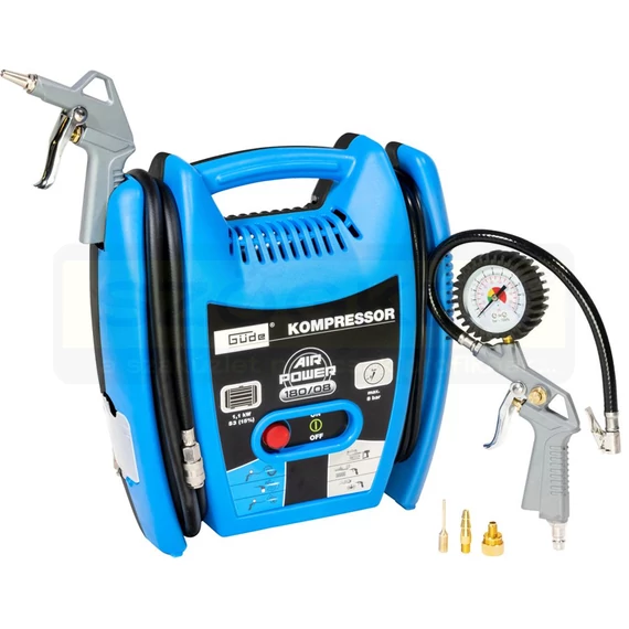 KOMPRESSZOR 8BAR  1.1KW OLAJMENTES 230V GÜDE 50077