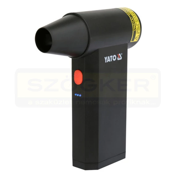 YATO 82938 AKKUS LÉGSEPRŰ 7.2V 4Ah LI-ION USB LÉGFÚVÓ