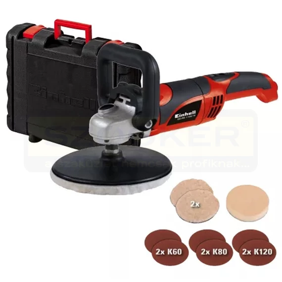 POLÍROZÓGÉP Einhe.CC-PO1100/1E D180 1100w KOFFEREL EINHELL 2093264