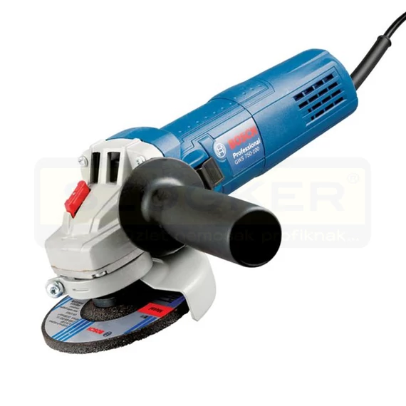 BOSCH 0601394121 SAROKCSISZOLÓ 750W D125 GWS 750 S - FORD.szab! 11000/p