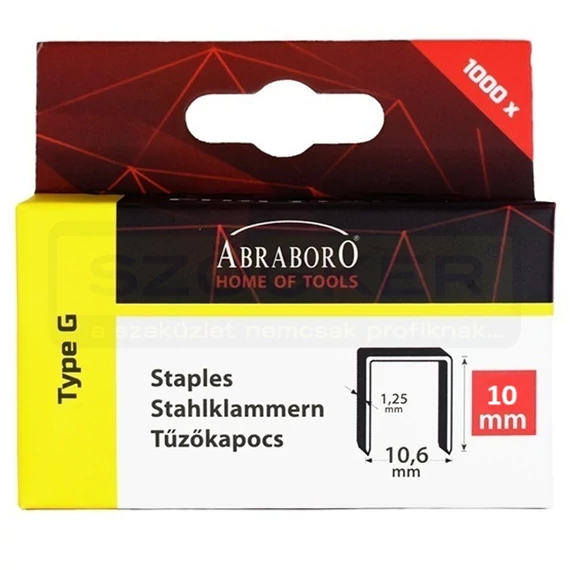 TŰZŐKAPOCS 10.6*1,25 10mm 1000DB/CSOM. G TÍPUS IMPORT