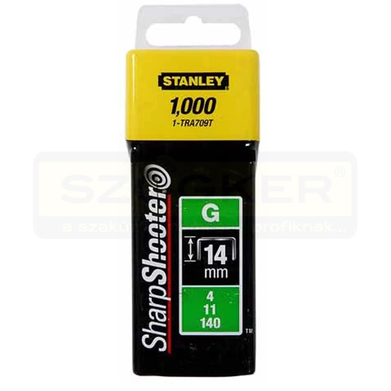 STANLEY 1-TRA709T TŰZŐKAPOCS G 14*10,6mm 1000DB/CSOMAG HG.