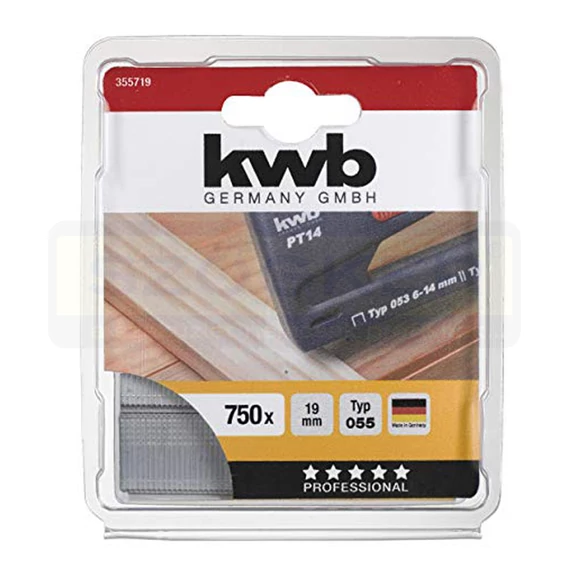 TŰZŐSZEG TYP055 19mm 7500DB/CSOMAG EXTRA ERŐS PROFI KWB 49355719