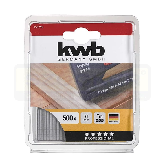 TŰZŐSZEG TYP055 30mm 500DB/CSOMAG EXTRA ERŐS PROFI KWB 49355730