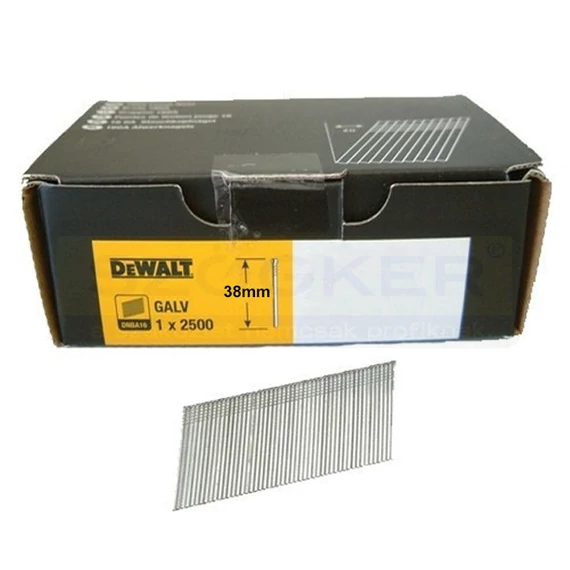 DEWALT DNBA1638GZ TŰZŐKAPOCS 38mm /20fokos 2500DB/CSOM