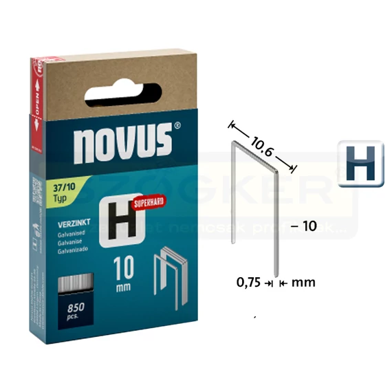 TŰZŐKAPOCS H 10*10.6mm 850DB/CSOMAG SZUPERKEMÉNY NOVUS 042-0786 37/10