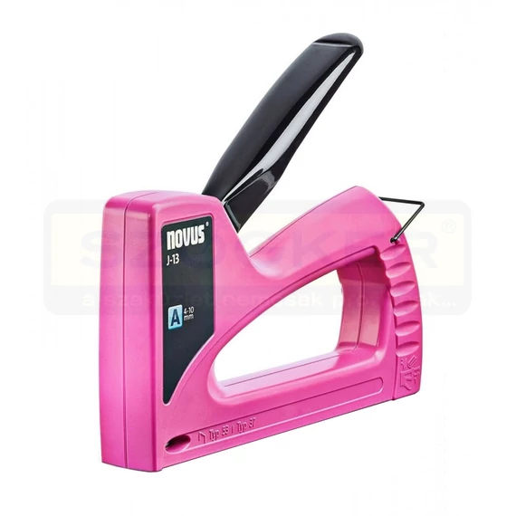 TŰZŐGÉP KÉZI MŰANYAG HÁZAS J-13 (04-10mm A) PINK NOVUS 030-442