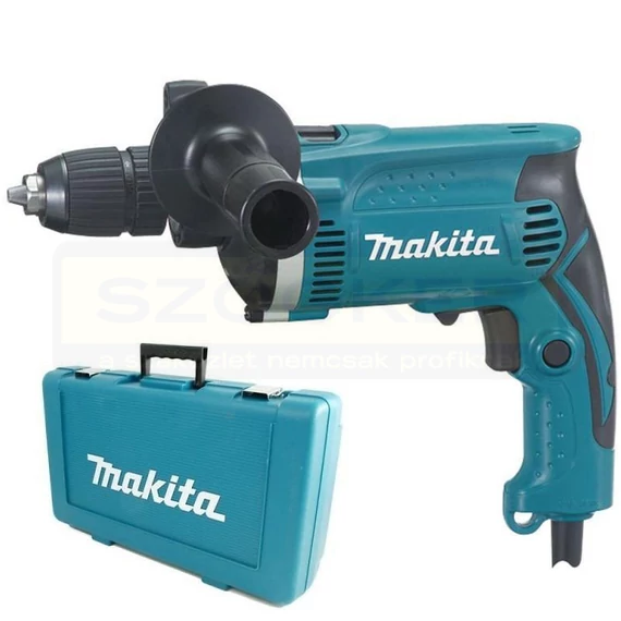 MAKITA HP1631K ÜTVEFÚRÓ 710W FORD:0-3200/p 1,5-13mm GYORSTOKMÁNY+KOFFER